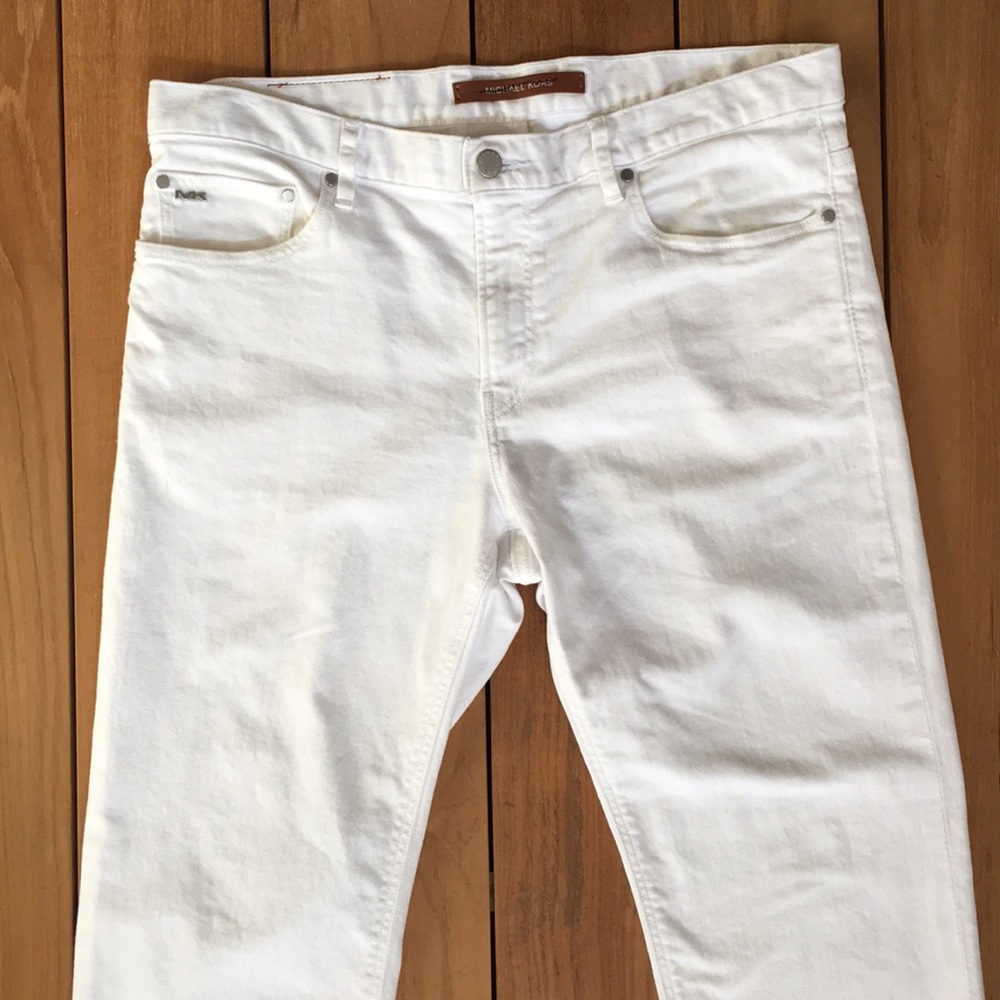 NWT Michael Kors White Jeans 32”